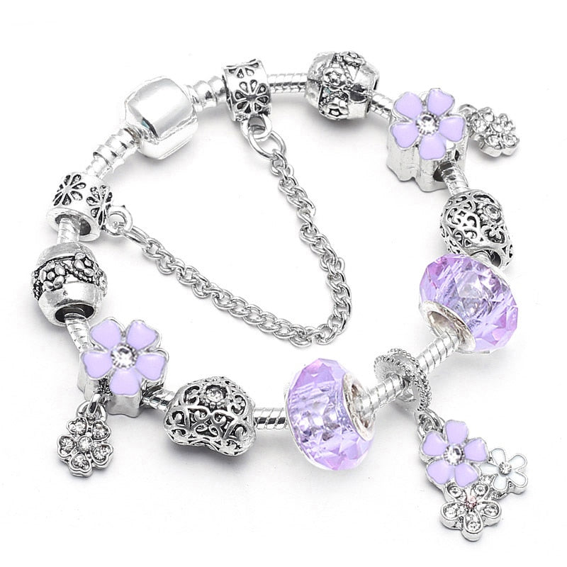 Vintage Charm Bracelet for Women