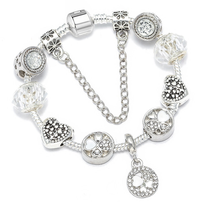 Vintage Charm Bracelet for Women