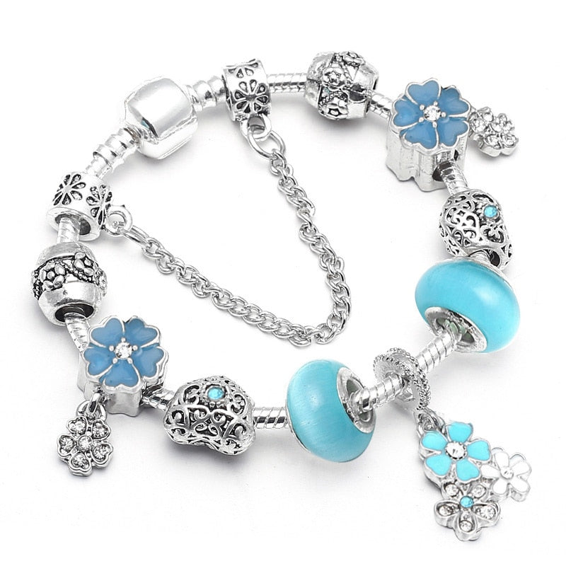 Vintage Charm Bracelet for Women