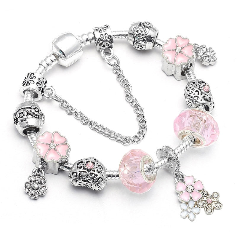 Vintage Charm Bracelet for Women