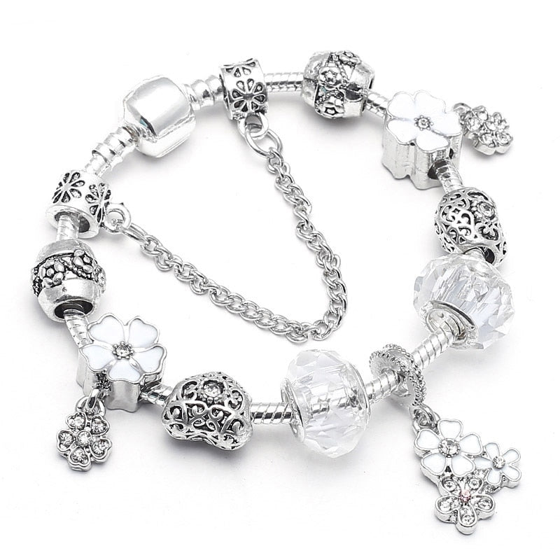 Vintage Charm Bracelet for Women